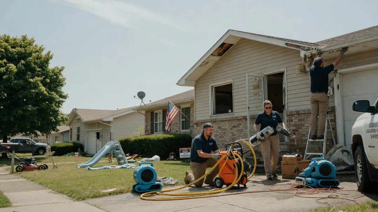 Water Damage Restoration in Garland, KS near me